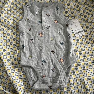 Sleeveless Baby Bodysuit
